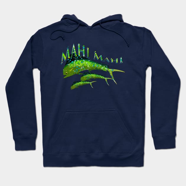 Mahi Mahi III Hoodie by MikaelJenei